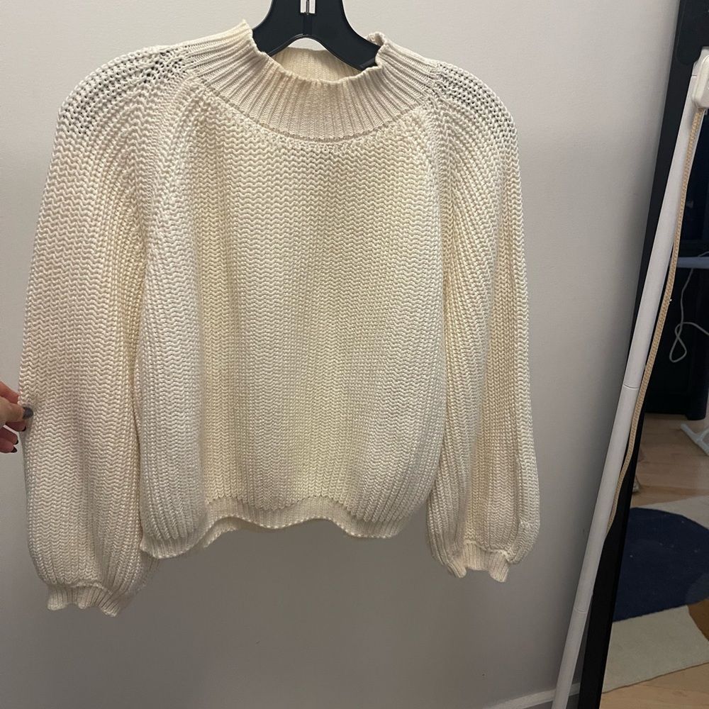 Elegant Cream Sweater